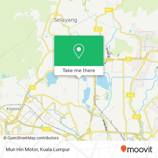 Mun Hin Motor map