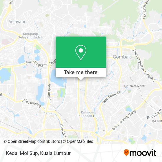 Kedai Moi Sup map