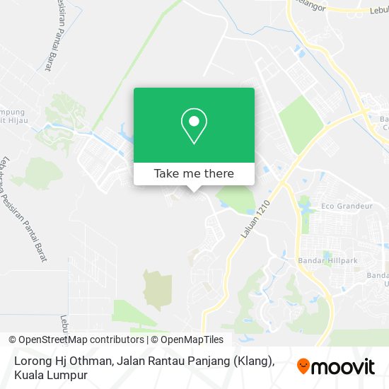 Lorong Hj Othman, Jalan Rantau Panjang (Klang) map