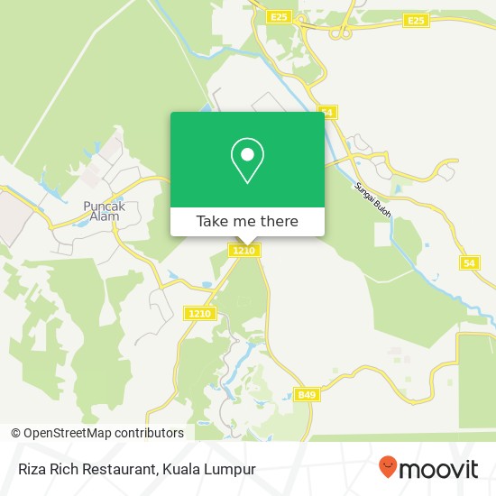 Riza Rich Restaurant map