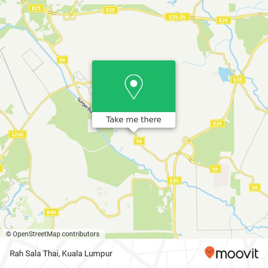 Peta Rah Sala Thai