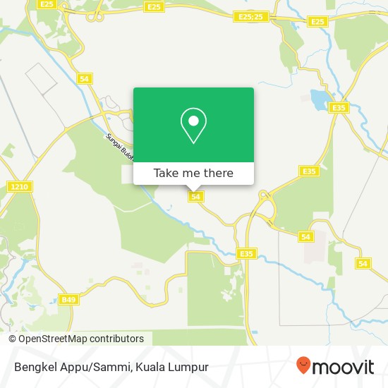 Peta Bengkel Appu/Sammi
