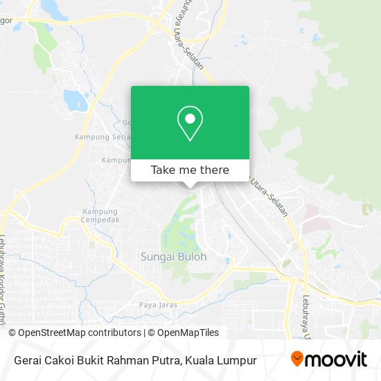 Peta Gerai Cakoi Bukit Rahman Putra