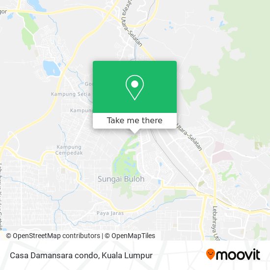 Casa Damansara condo map