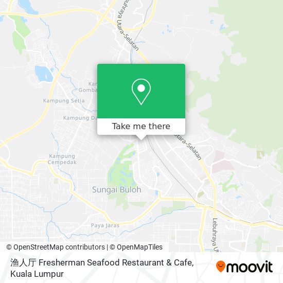渔人厅 Fresherman Seafood Restaurant & Cafe map