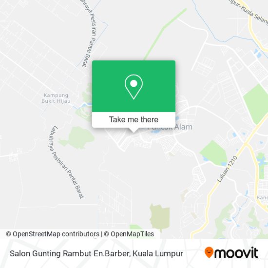 Salon Gunting Rambut En.Barber map