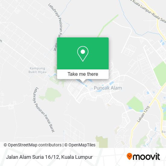 Jalan Alam Suria 16/12 map
