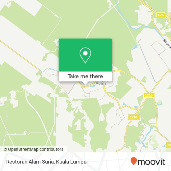 Restoran Alam Suria map