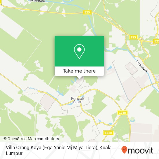 Villa Orang Kaya (Eqa Yanie Mj Miya Tiera) map