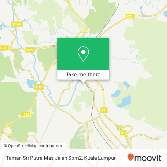 Taman Sri Putra Mas Jalan Spm2 map