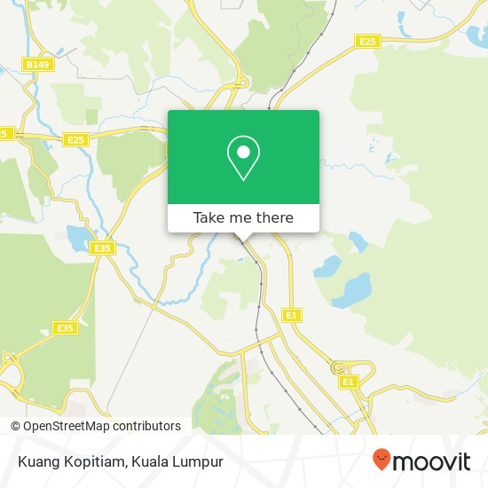 Kuang Kopitiam map