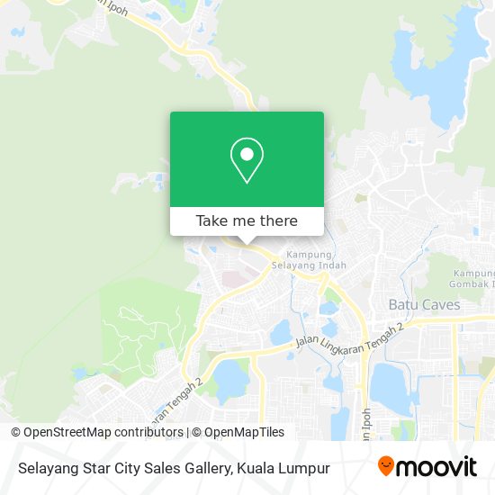 Peta Selayang Star City Sales Gallery