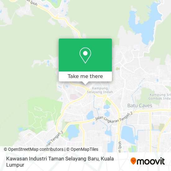 Kawasan Industri Taman Selayang Baru map