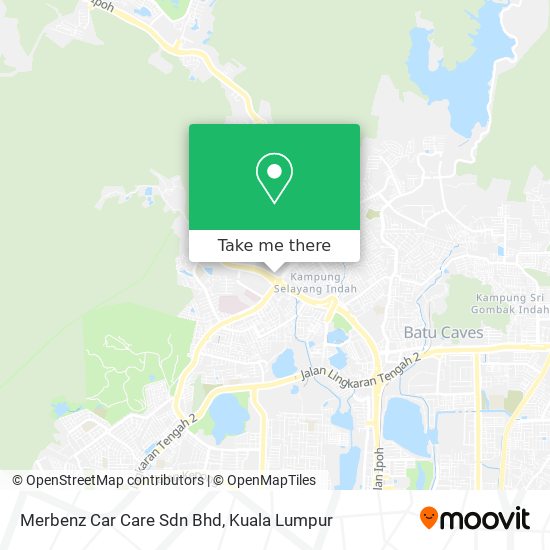 Peta Merbenz Car Care Sdn Bhd