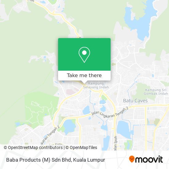 Baba Products (M) Sdn Bhd map