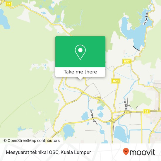 Mesyuarat teknikal OSC map