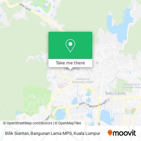 Bilik Siantan, Bangunan Lama MPS map