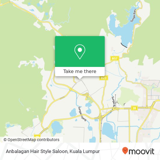 Anbalagan Hair Style Saloon map