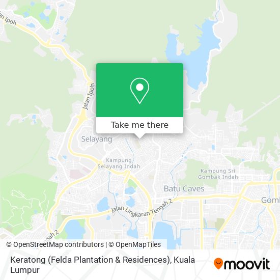 Keratong (Felda Plantation & Residences) map