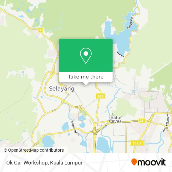 Ok Car Workshop map