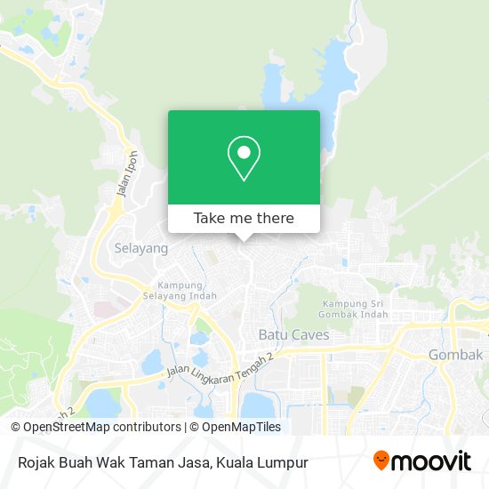 Rojak Buah Wak Taman Jasa map