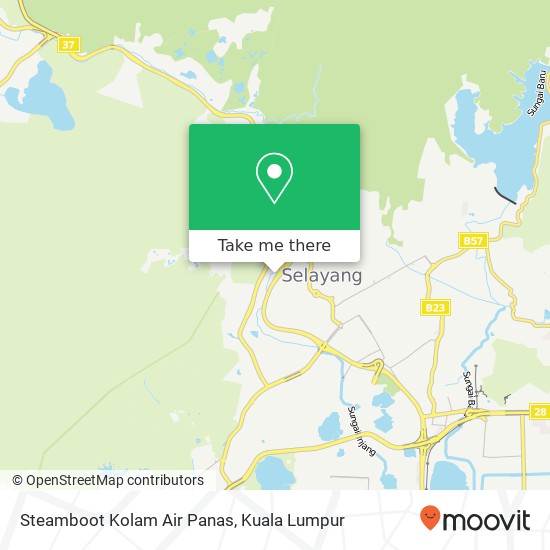 Steamboot Kolam Air Panas map