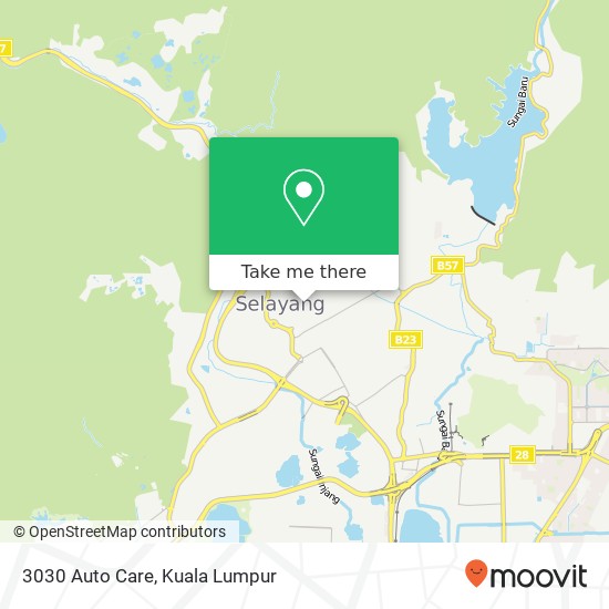 3030 Auto Care map