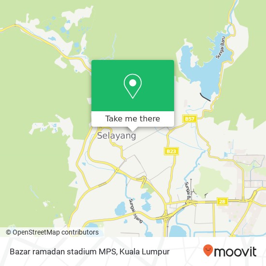 Peta Bazar ramadan stadium MPS