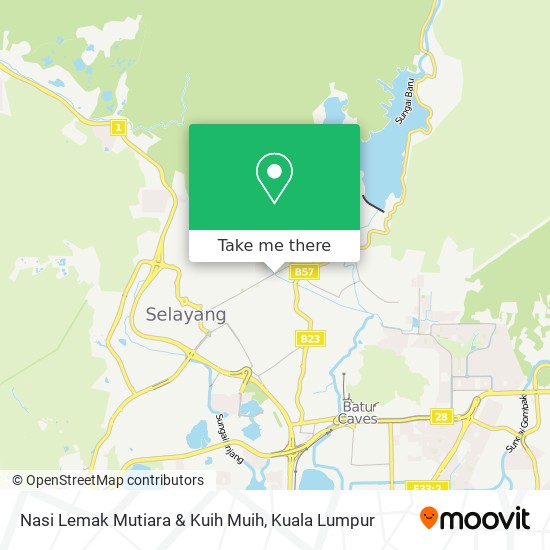 Nasi Lemak Mutiara & Kuih Muih map