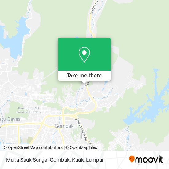 Muka Sauk Sungai Gombak map