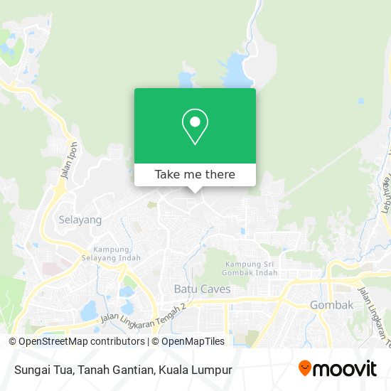 Sungai Tua, Tanah Gantian map