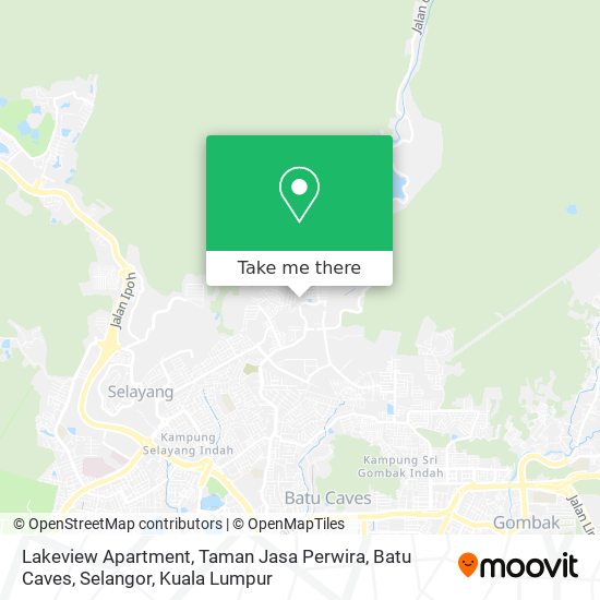 Lakeview Apartment, Taman Jasa Perwira, Batu Caves, Selangor map