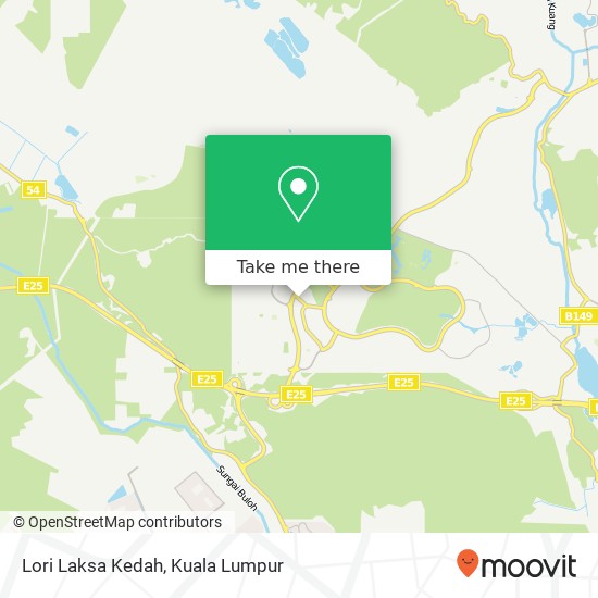 Lori Laksa Kedah map