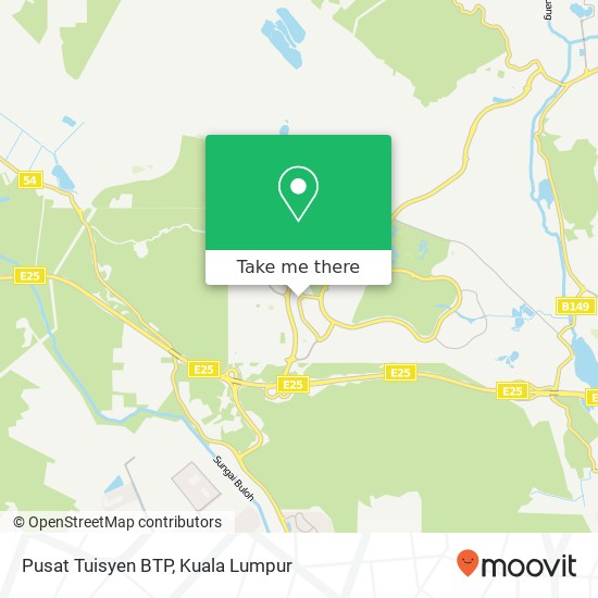 Pusat Tuisyen BTP map