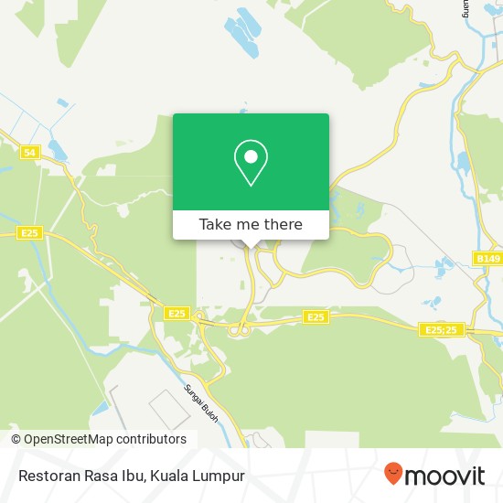 Restoran Rasa Ibu map