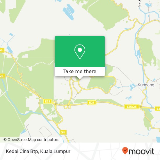 Kedai Cina Btp map