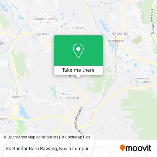 Peta Sk Bandar Baru Rawang