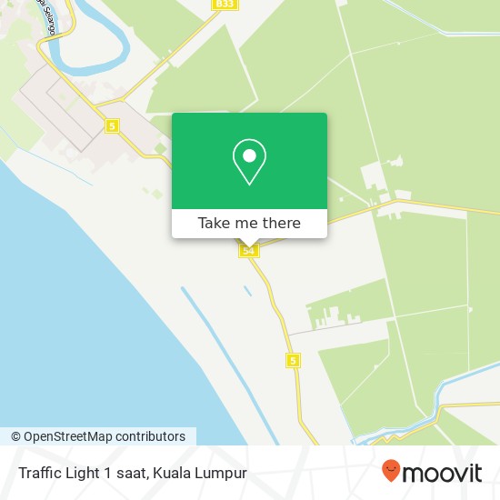 Traffic Light 1 saat map