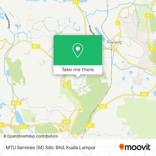 MTU Services (M) Sdn. Bhd map