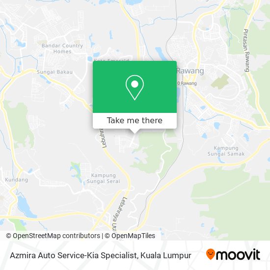 Azmira Auto Service-Kia Specialist map