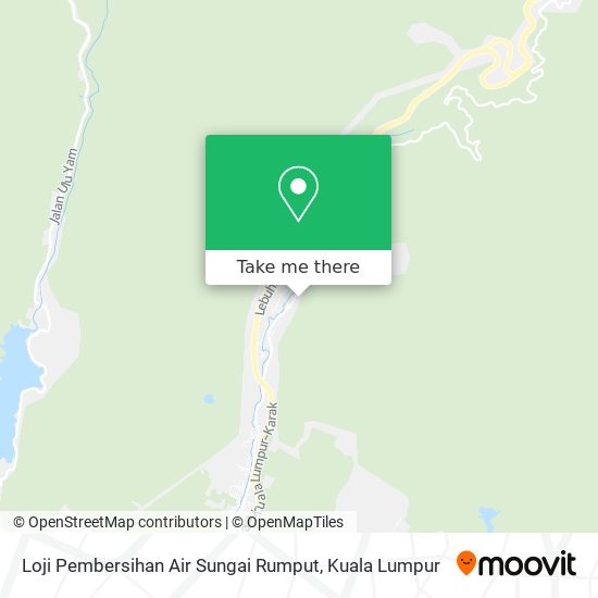 Loji Pembersihan Air Sungai Rumput map