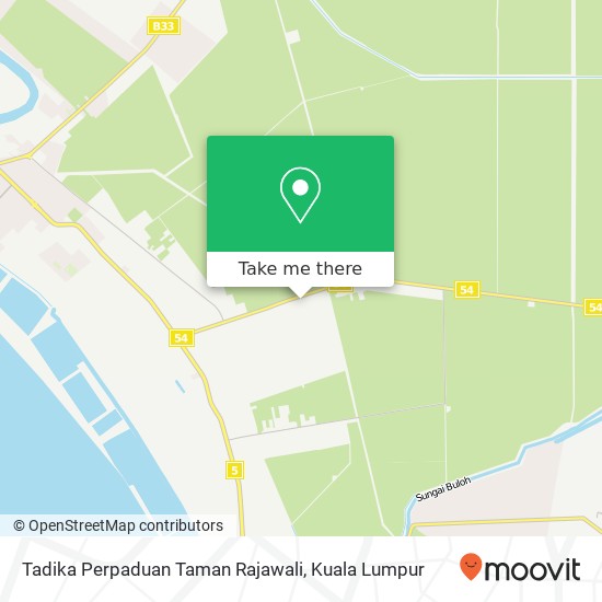 Tadika Perpaduan Taman Rajawali map