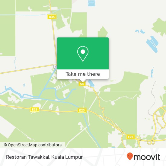 Peta Restoran Tawakkal