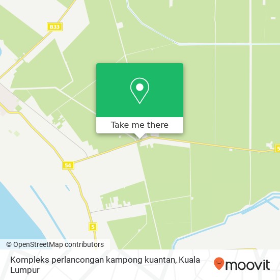 Kompleks perlancongan kampong kuantan map