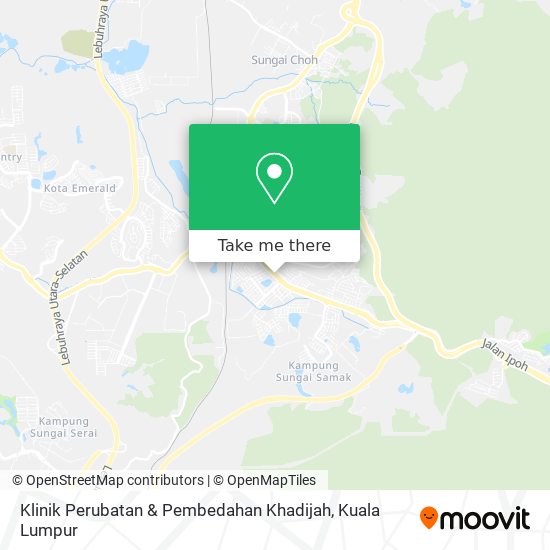 Klinik Perubatan & Pembedahan Khadijah map