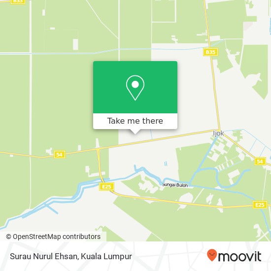 Surau Nurul Ehsan map