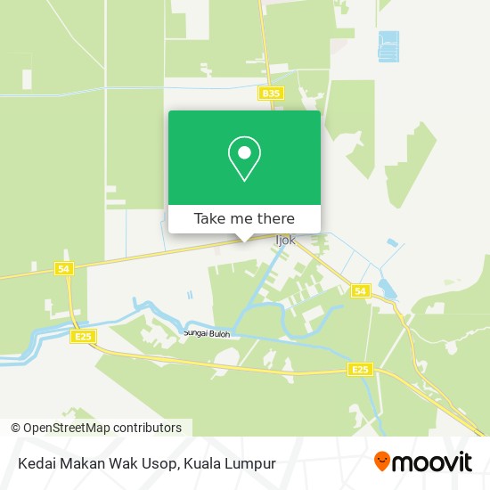 Kedai Makan Wak Usop map