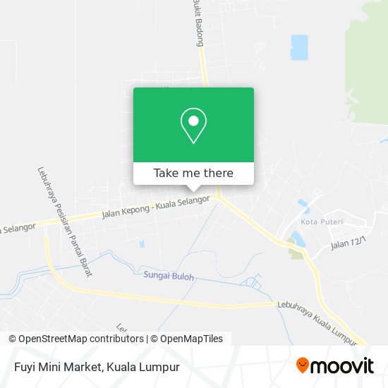 Fuyi Mini Market map