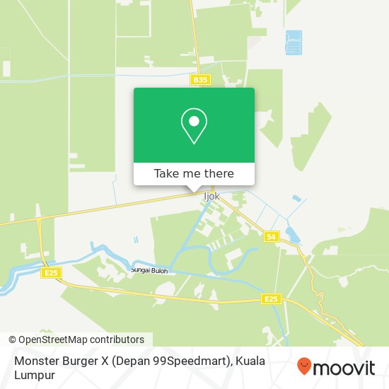 Monster Burger X (Depan 99Speedmart) map