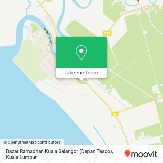 Bazar Ramadhan Kuala Selangor (Depan Tesco) map